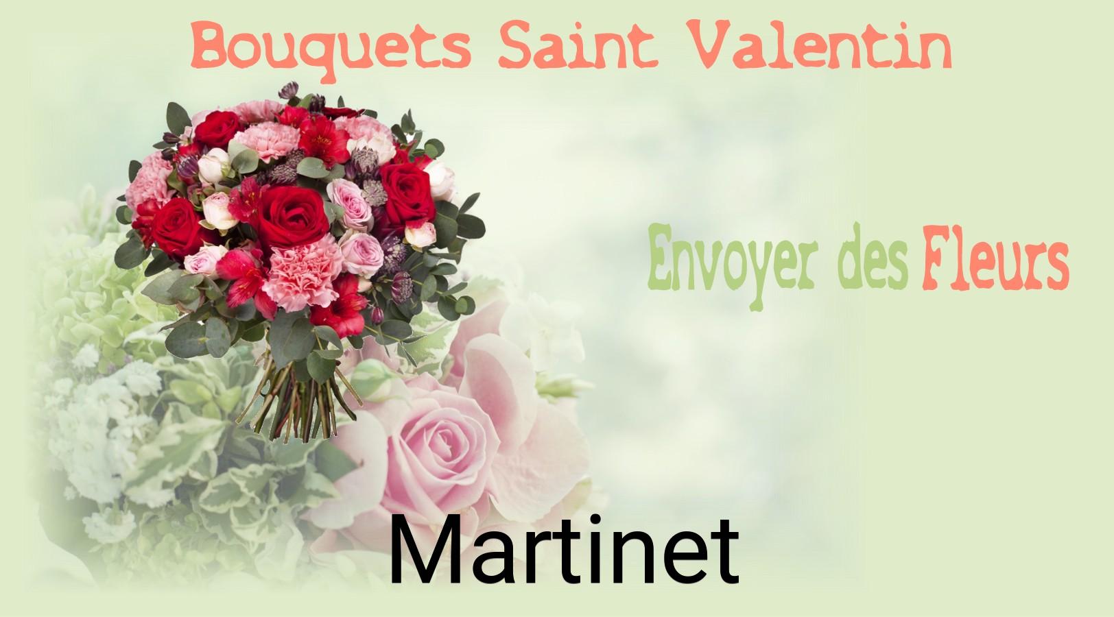Roses de Saint-Valentin livrées à Martinet